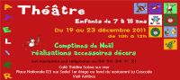 Stage de Noël pour les enfants. Du 19 au 23 décembre 2011 à Antibes. Alpes-Maritimes. 